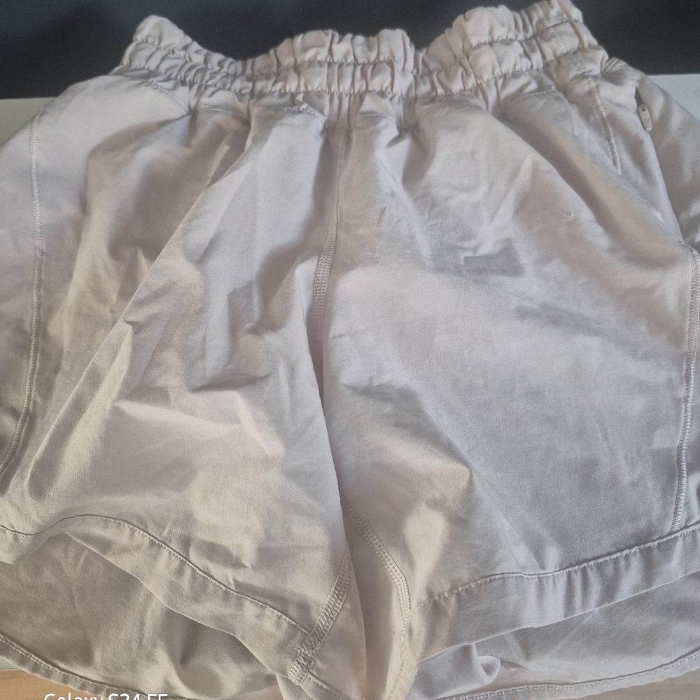 lululemon athletica Women's Light Tan Athletic Shorts